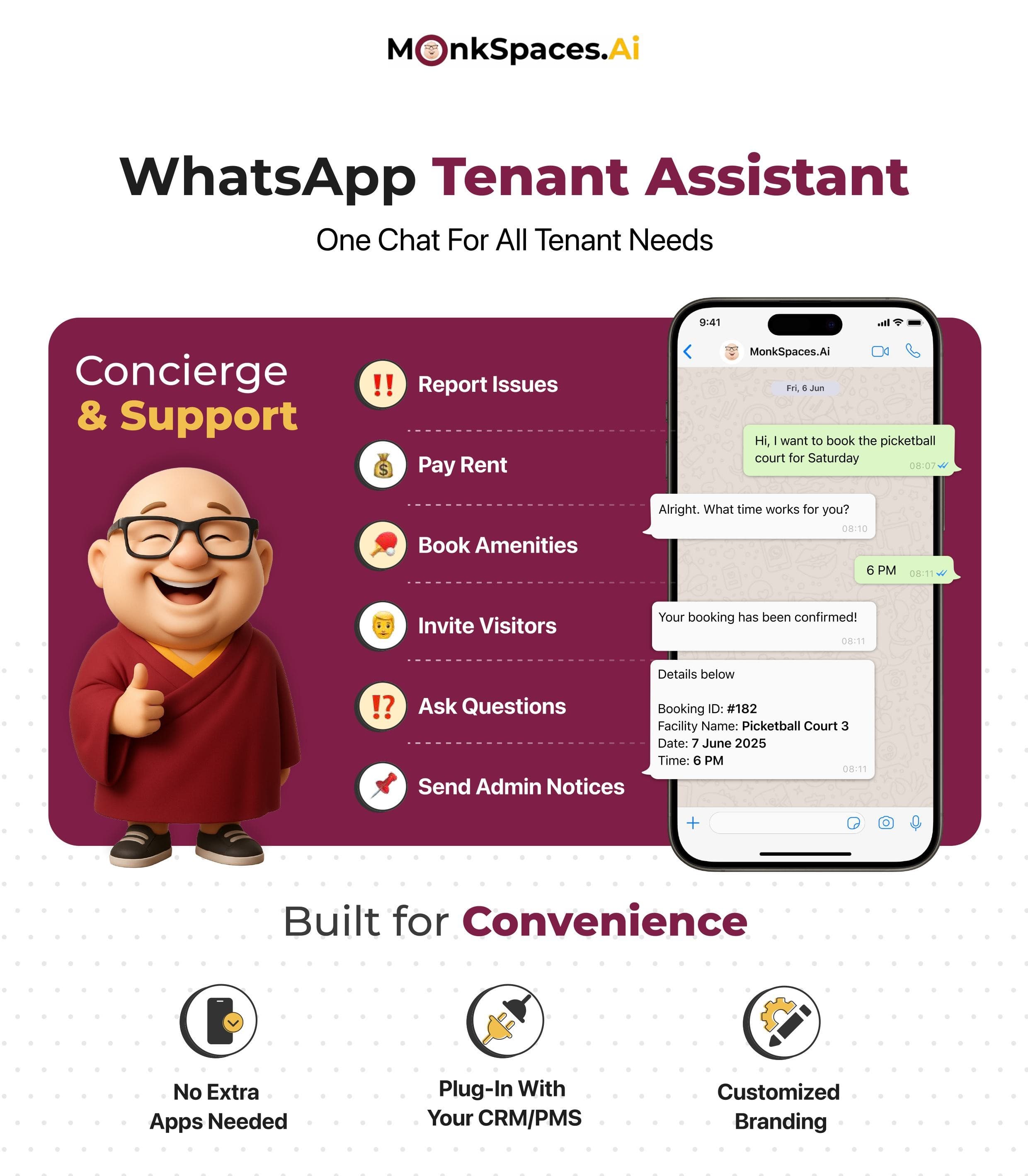 WhatsApp Tenant Assistant