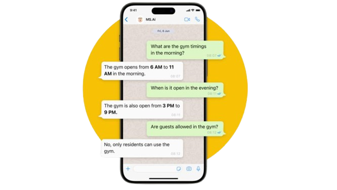 FAQ tenant assistant
